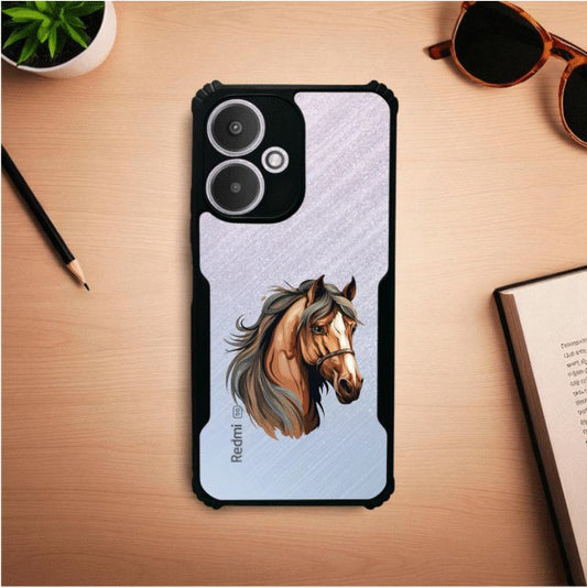 ivogue Horse Mobile Cover For Redmi 13C (5G)