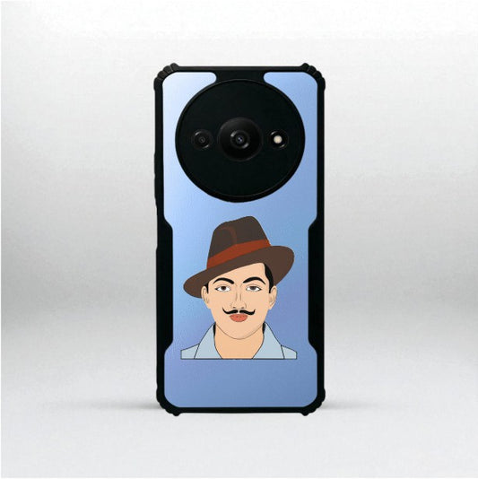 ivogue Bhagat Singh Mobile Cover For Redmi A3