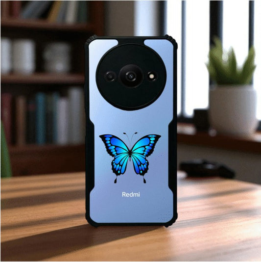ivogue Butterfly Mobile Cover For Redmi A3