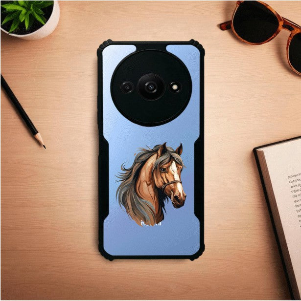ivogue Horse Mobile Cover For Redmi A3