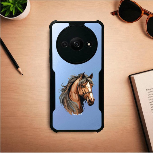 ivogue Horse Mobile Cover For Redmi A3