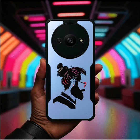 ivogue Men's Style Mobile Cover For Redmi A3