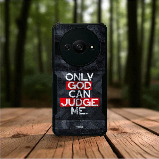 ivogue Only God Can Judge Me Mobile Cover For Redmi A3