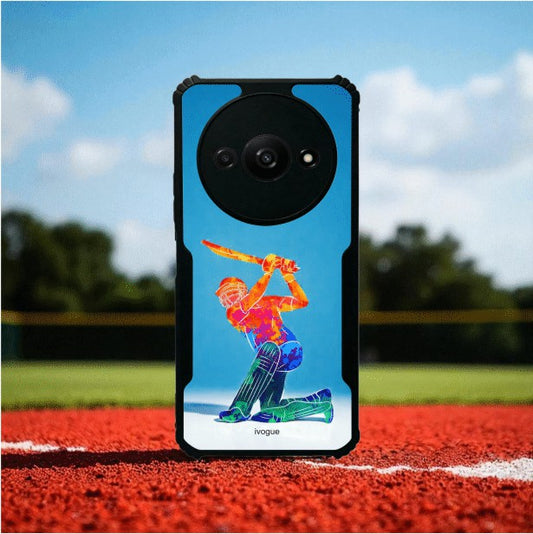 ivogue Cricket Blaze Mobile Cover For Redmi A3