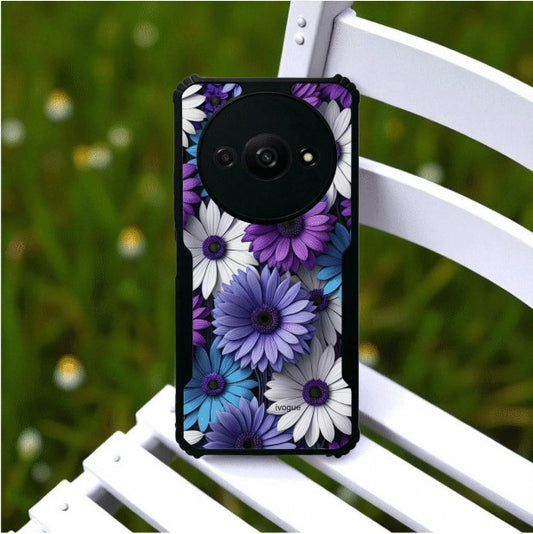 ivogue Violet Bloom Mobile Cover For Redmi A3