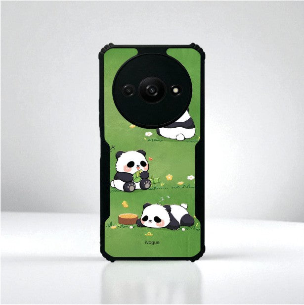 ivogue Panda Playground Mobile Cover For Redmi A3