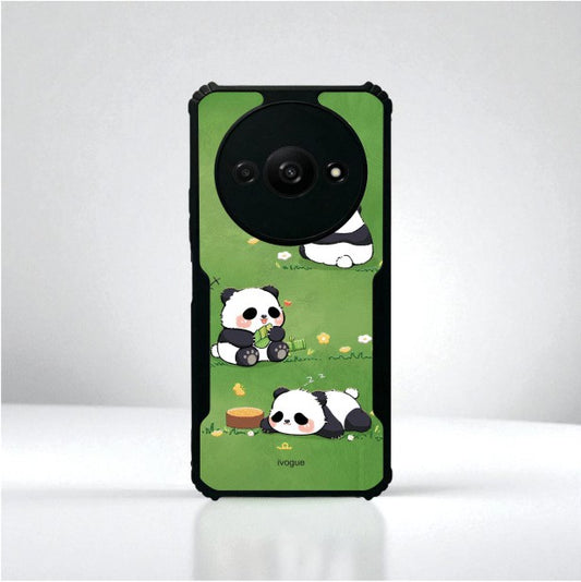 ivogue Panda Playground Mobile Cover For Redmi A3