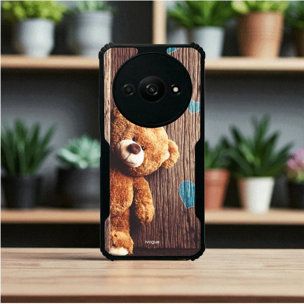 ivogue Teddy Love Mobile Cover For Redmi A3