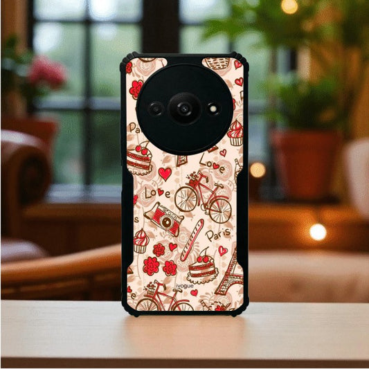 ivogue French Fancy Mobile Cover For Redmi A3
