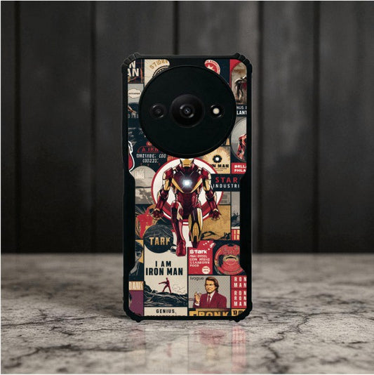 ivogue Iron Man Mobile Cover For Redmi A3