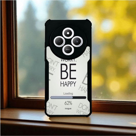 ivogue Be Happy Mobile Cover For Redmi A4