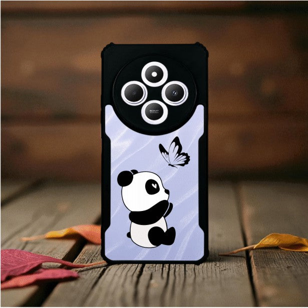 ivogue Panda and Butterfly Mobile Cover For Redmi 14C