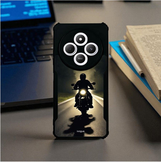 ivogue Bike Rider Mobile Cover For Redmi A4