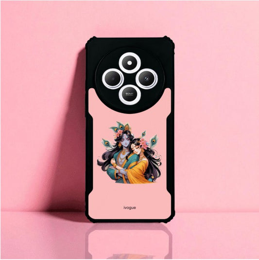 ivogue Radha Krishna Bliss Mobile Cover For Redmi A4