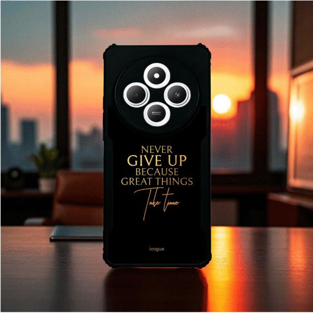 ivogue Never Give Up Mobile Cover For Redmi 14C