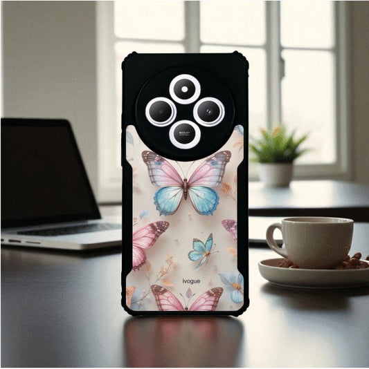 ivogue Butterfly Bloom Mobile Cover For Redmi A4
