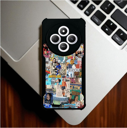 ivogue Golden Era Football Mobile Cover For Redmi A4