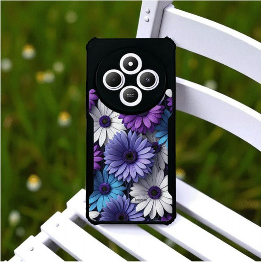 ivogue Violet Bloom Mobile Cover For Redmi 14C