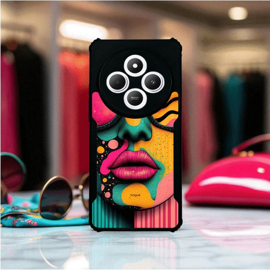 ivogue Modern Diva Mobile Cover For Redmi A4