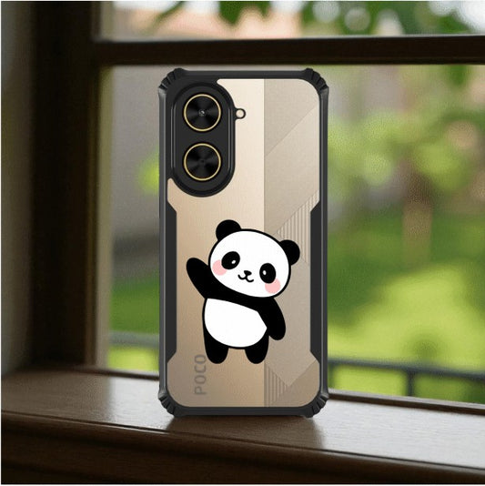 ivogue Panda Mobile Cover For Redmi A5