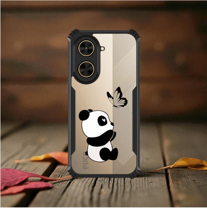 ivogue Panda and Butterfly Mobile Cover For Redmi A5