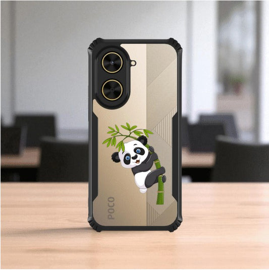 ivogue Panda and Tree Mobile Cover For Redmi A5