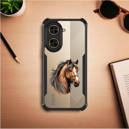 ivogue Horse Mobile Cover For Redmi A5