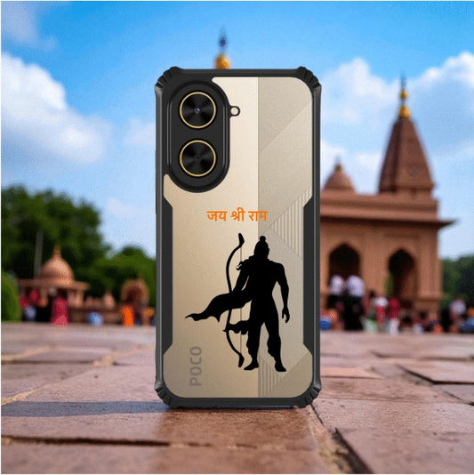 ivogue Jai Shree Ram Mobile Cover For Redmi A5