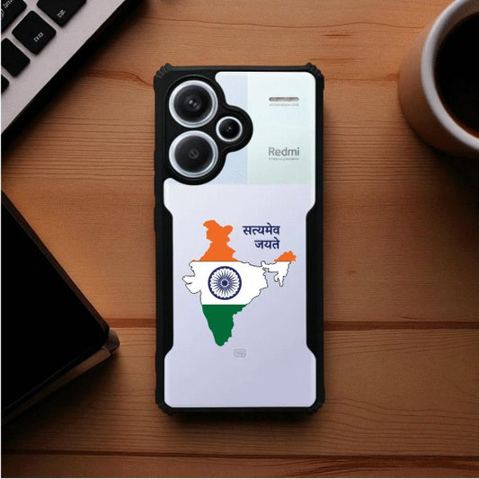 ivogue Satyamev Jayate Mobile Cover For Redmi Note 13 Pro Plus