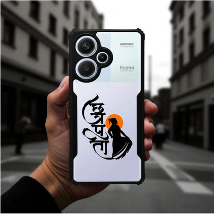 ivogue Shivaji Maharaj Mobile Cover For Redmi Note 13 Pro Plus