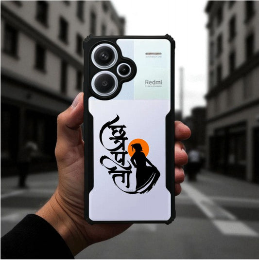 ivogue Shivaji Maharaj Mobile Cover For Redmi Note 13 Pro Plus