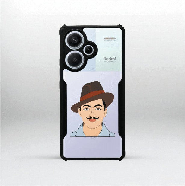 ivogue Bhagat Singh Mobile Cover For Redmi Note 13 Pro Plus