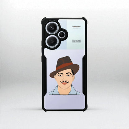 ivogue Bhagat Singh Mobile Cover For Redmi Note 13 Pro Plus