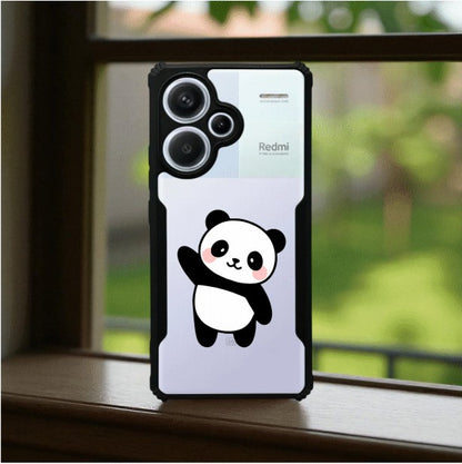 ivogue Panda Mobile Cover For Redmi Note 13 Pro Plus