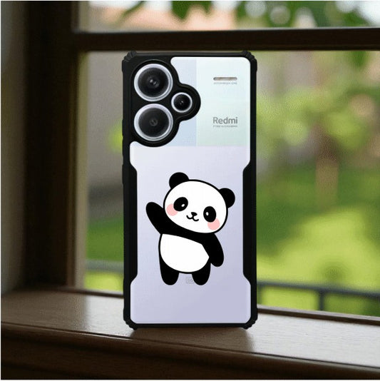 ivogue Panda Mobile Cover For Redmi Note 13 Pro Plus