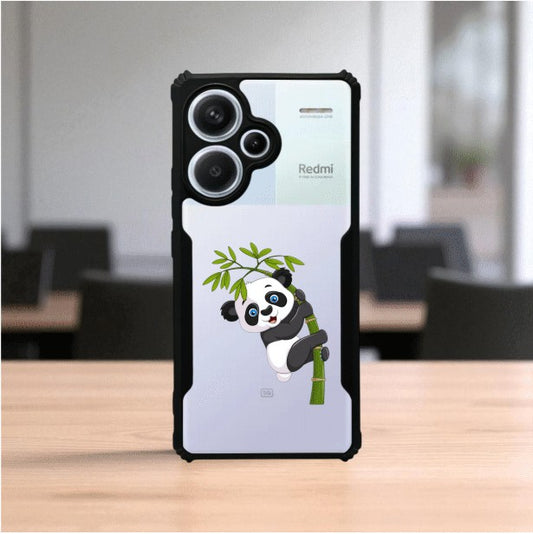 ivogue Panda and Tree Mobile Cover For Redmi Note 13 Pro Plus