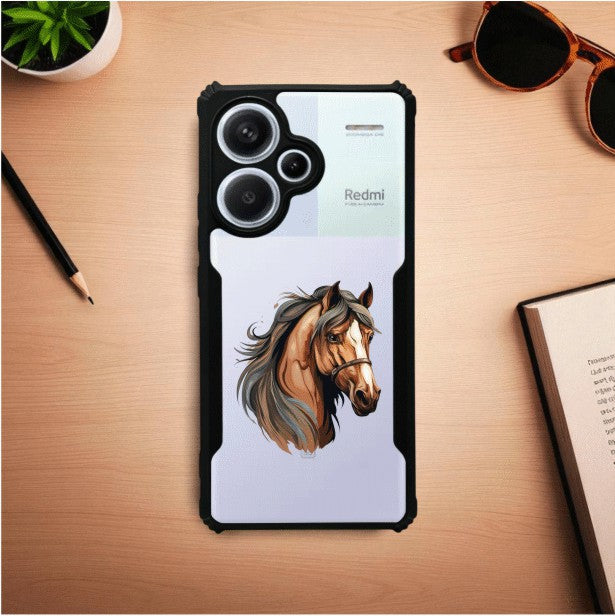 ivogue Horse Mobile Cover For Redmi Note 13 Pro Plus