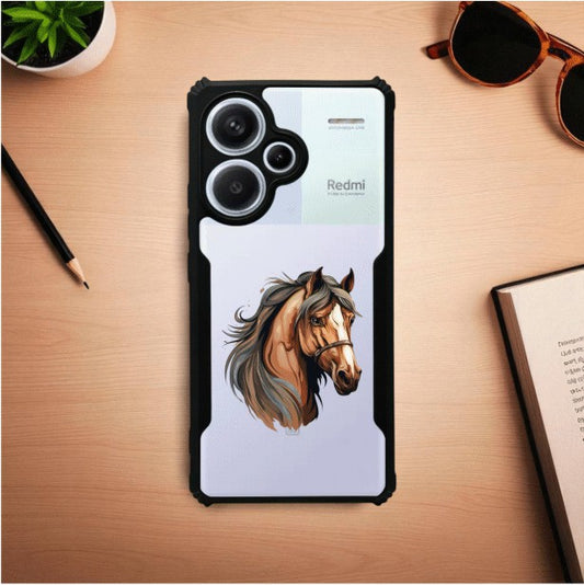 ivogue Horse Mobile Cover For Redmi Note 13 Pro Plus