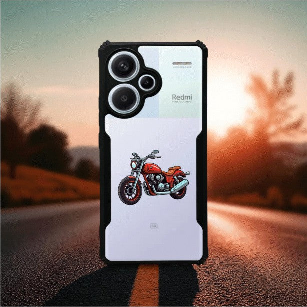 ivogue Bike Mobile Cover For Redmi Note 13 Pro Plus