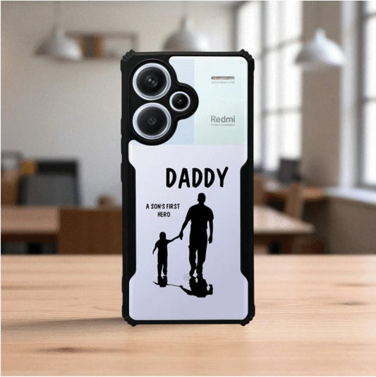 ivogue Daddy and Son Mobile Cover For Redmi Note 13 Pro Plus