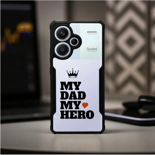ivogue My Dad My Hero Mobile Cover For Redmi Note 13 Pro Plus