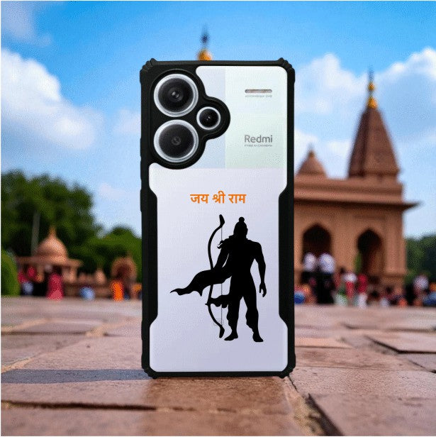 ivogue Jai Shree Ram Mobile Cover For Redmi Note 13 Pro Plus
