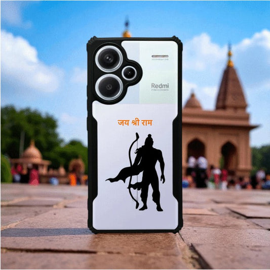 ivogue Jai Shree Ram Mobile Cover For Redmi Note 13 Pro Plus