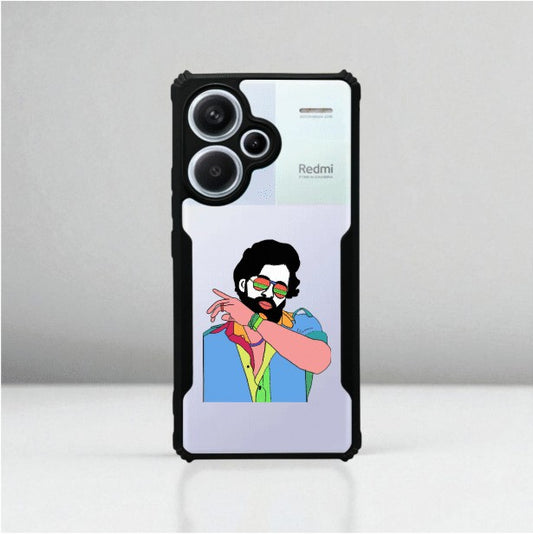 ivogue Pushpa Mobile Cover For Redmi Note 13 Pro Plus