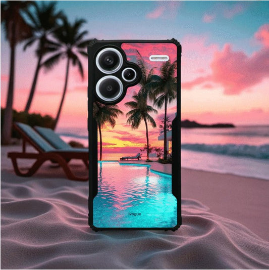 ivogue Sunset Serenity Mobile Cover For Redmi Note 13 Pro Plus