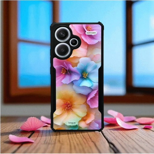 ivogue Bloom Bliss Mobile Cover For Redmi Note 13 Pro Plus