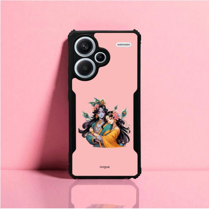 ivogue Radha Krishna Bliss Mobile Cover For Redmi Note 13 Pro Plus