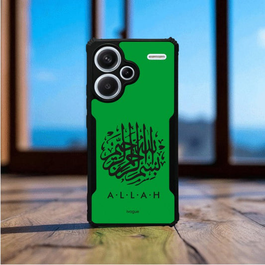 ivogue Faith in Green Mobile Cover For Redmi Note 13 Pro Plus