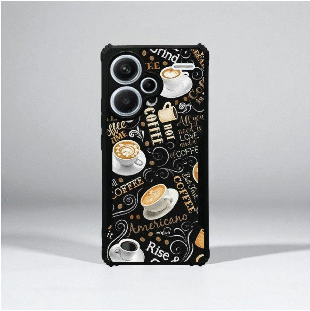 ivogue Coffee O’Clock Mobile Cover For Redmi Note 13 Pro Plus