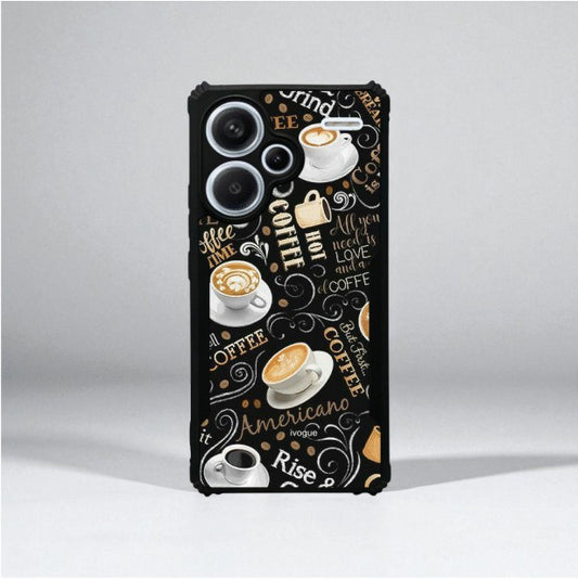 ivogue Coffee O’Clock Mobile Cover For Redmi Note 13 Pro Plus